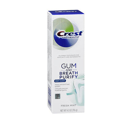 Crest, Pro-Health Gum And Breath Purify Toothpaste Fresh Mint, 3.7 Oz Crest