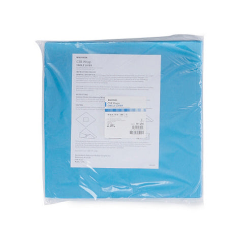 McKesson, Single Layer Sterilization Wrap 15 x 15 Inch, Box Of 1 McKesson