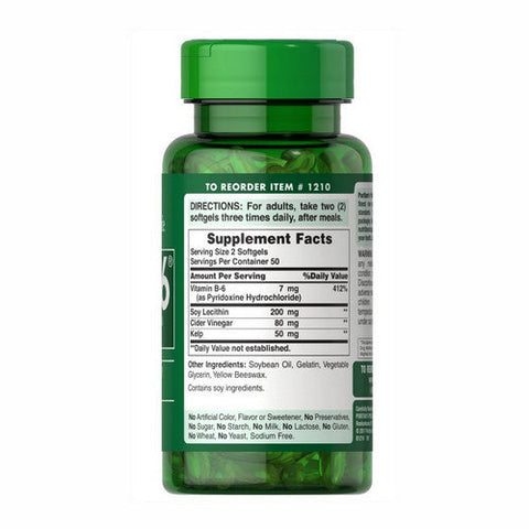 Puritan's Pride, KLB6 Kelp Complex, 100 Softgels Puritan's Pride