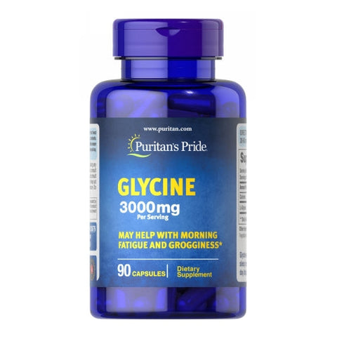 Puritan's Pride, Glycine, 3000 mg, 90 Capsules Puritan's Pride
