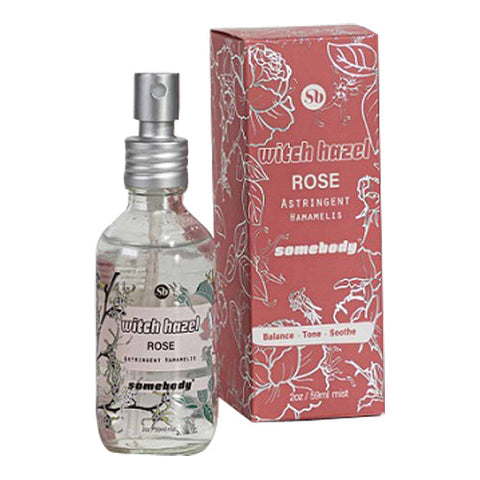 Somebody, Witch Hazel Spray Rose, 2 Oz Somebody