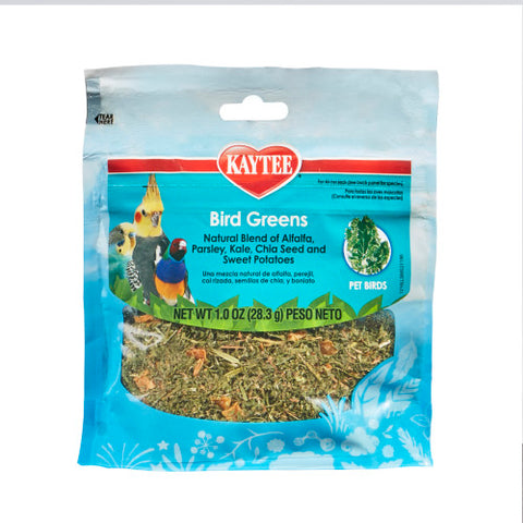 Kaytee, Kaytee Bird Greens Treat for All Pet Birds, 1 Each/1 Oz Kaytee