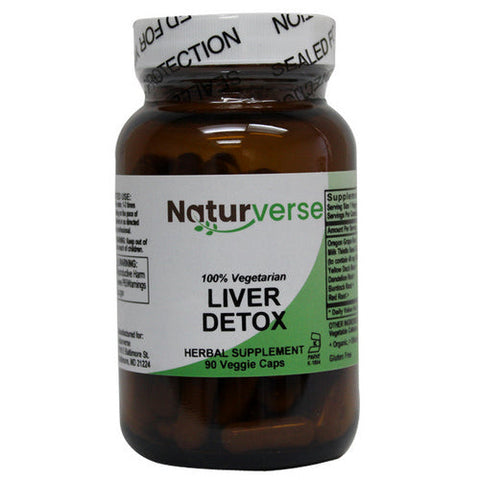 Naturverse, Liver Detox Powder Capsules, 90 VegCaps Naturverse