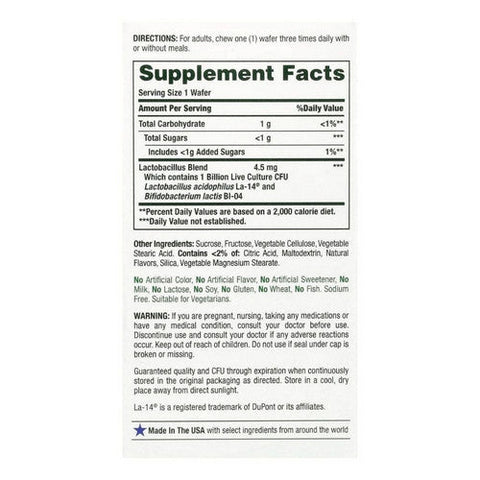 Nature's Bounty, Acidophilus Probiotic, 60 Count Nature's Bounty