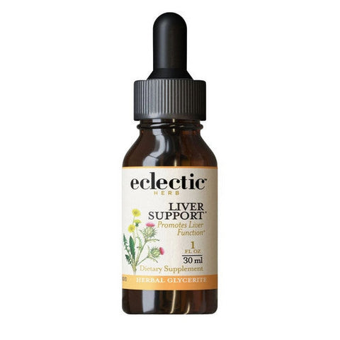 Eclectic Herb, Liver Support Glycerite, 1 Oz Eclectic Herb