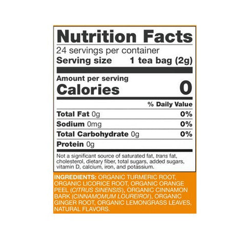Now Foods, Turmeric Ginger Organic Tea, 24 Bags Now Foods