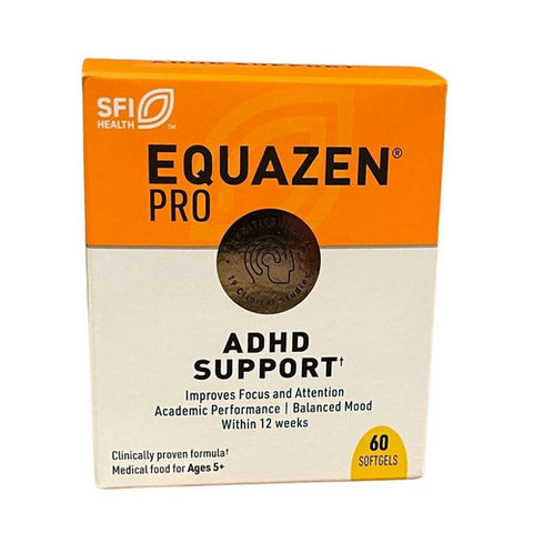 ADHD Support 60 Softgels by Equazen Pro