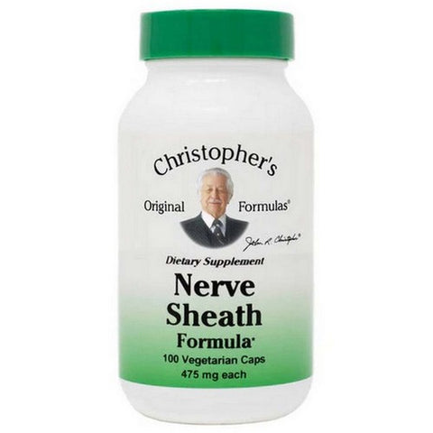Christopher's Original Formulas, Nerve Sheath Formula, 100 Caps Christopher's Original Formulas
