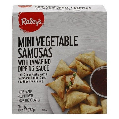 Raley's, Mini Veggie Samosas, 10.2 Oz (Case Of 8) Raley's
