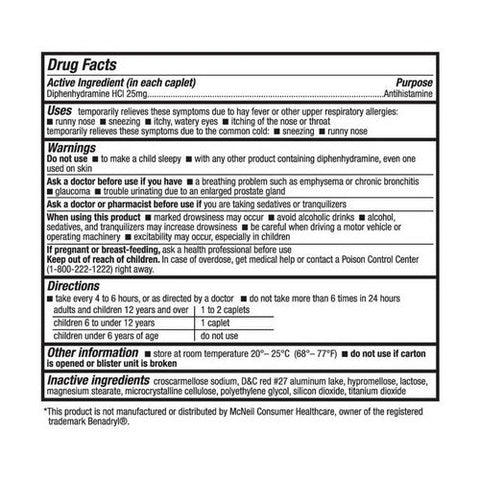 Health A2Z, Allergy Relief, 25 Mg, 24 Capsules Health A2Z