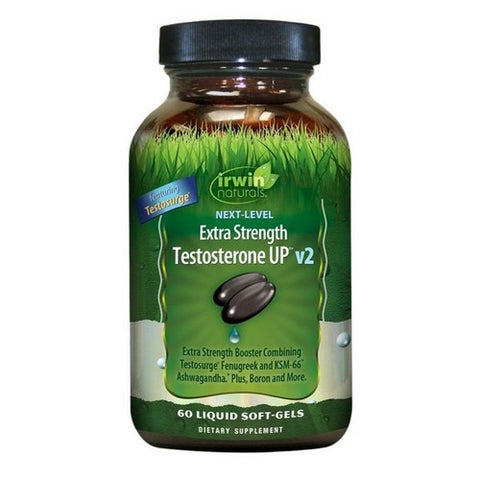 Next Level Testosterone Up V2 60 Softgels by Irwin Naturals