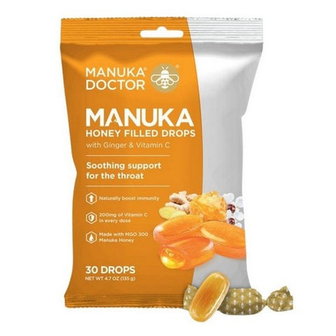 Manuka Doctor, Manuka Filled Honey Drops, 4.7 Oz (Case Of 10) Manuka Doctor