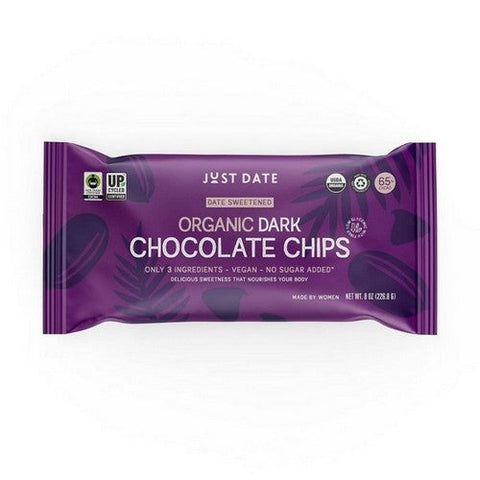 Just Date Syrup, Dark Chocolate Chips, 7 Oz (Case Of 6) Just Date Syrup