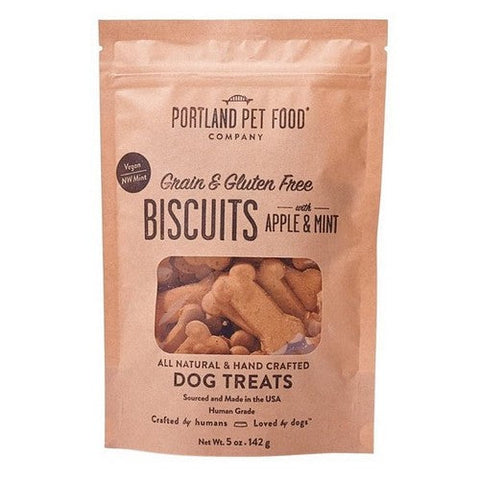 Portland Pet Food, Apple And Mint Dog Treat, 5 Oz (Case Of 6) Portland Pet Food