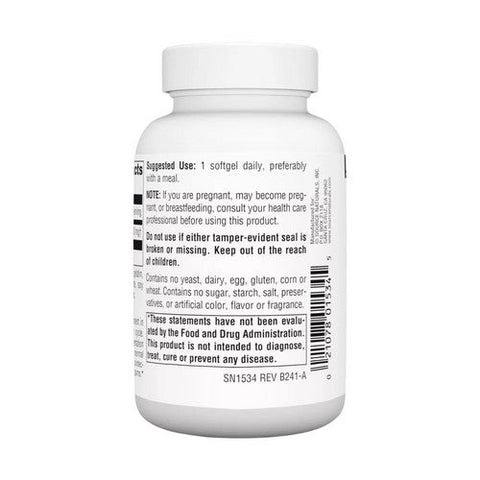 Source Naturals, Coenzyme Q10, 200 MG, 60 Softgel Source Naturals