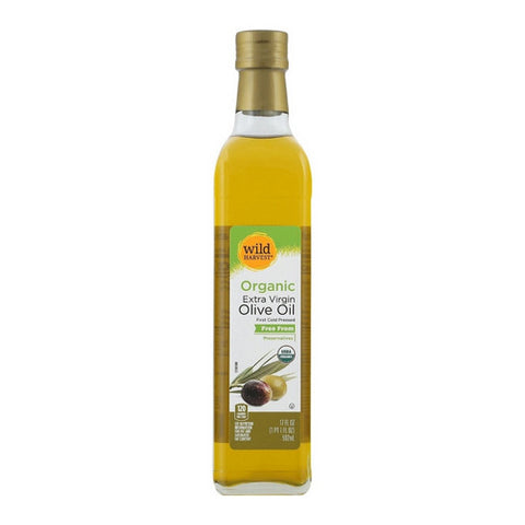 Organic Extra Virgin Olive Oil 17 Oz (Case Of 12) by Wild Harvest