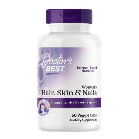 Women's Hair, Skin & Nails 60 Veggies Caps by Doctors Best