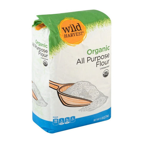 Organic All Purpose Flour 5 Lbs (Case Of 8) by Wild Harvest