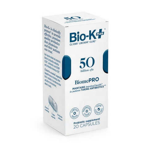 Biome Pro 50 Billion CFU Capsules 20 Count by Bio-kPlus