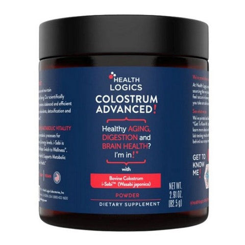 Health Logics, Colostrum Advanced, 2.91 Oz Health Logics