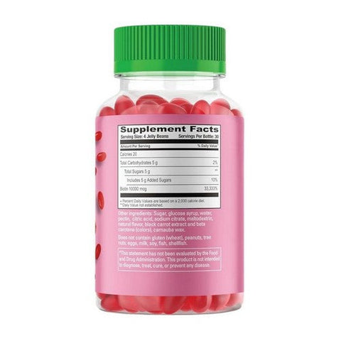 Human Beanz, Human Beanz Biotin, 10,000 Mcg, 120 Count