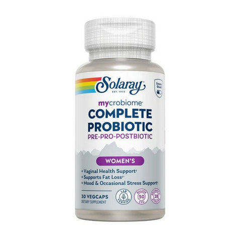 Solaray, Mycrobiome Complete Probiotic Womens, 30 Veg Caps Solaray
