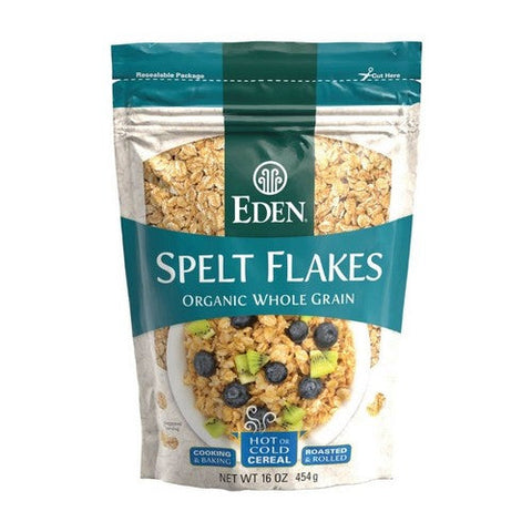 Eden Foods, Organic Whole Grain Spelt Flakes, 16 Oz Eden Foods