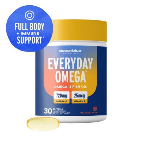 Oceanblue, Everyday Omega Orange, 30 Softgels Oceanblue