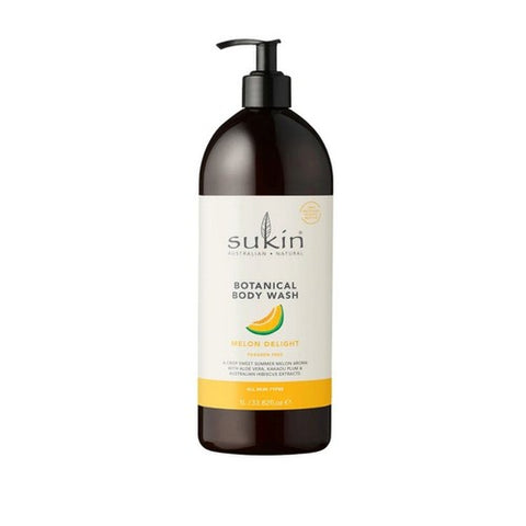 Botanical Body Wash Melon Delight 33.82 Oz by Sukin