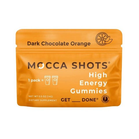 Dark Chocolate Orange Mocca Shots Gummies 0.5 Oz by Seattle Gummy Company