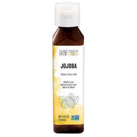 Aura Cacia, Jojoba Oil, 4 Fl Oz Aura Cacia