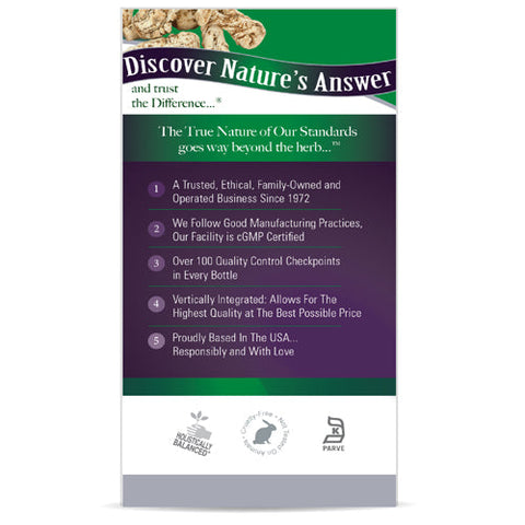 Nature's Answer, Dong Quai Root, 500 Mg, 90 Veg Caps Nature's Answer