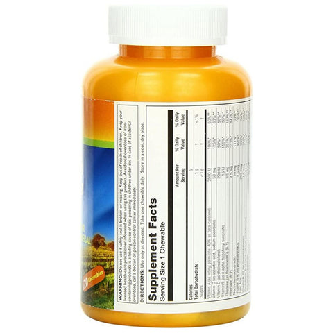 Thompson, Multi Vitiamin/Mineral, Children's Chewable Punch 120 Tabs Thompson