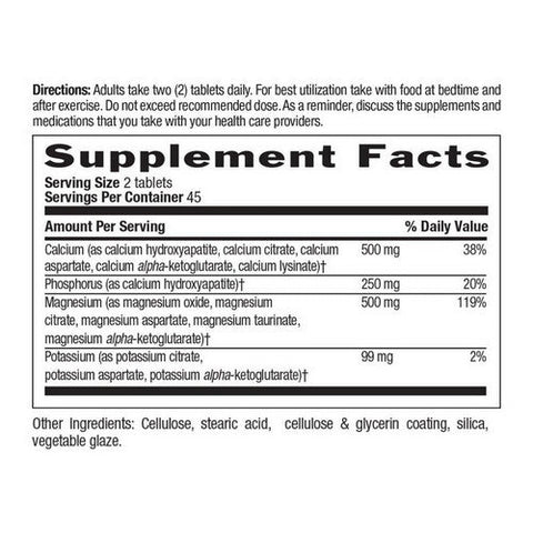 Country Life, Target-Mins Calcium Magnesium Potassium, 90 Tabs Country Life