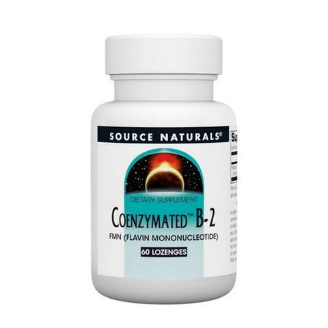 Source Naturals, Coenzymated B-2, 25 mg, 60 Lozenges Source Naturals