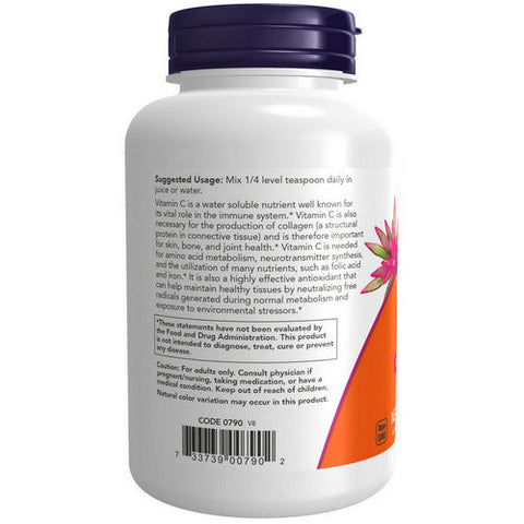 Now Foods, Vitamin C Crystals Powder, 8 OZ Now Foods