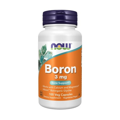 Now Foods, Boron, 3 mg, 100 Caps Now Foods