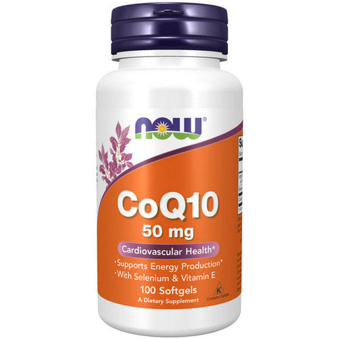 Now Foods, CoQ10, 50 mg, 100 Sofgels Now Foods