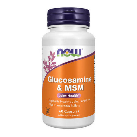 Now Foods, Glucosamine & M.S.M, 750/250 mg, 60 Caps Now Foods