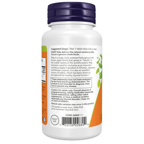Now Foods, Kelp, 150mcg, 200 Tabs Now Foods