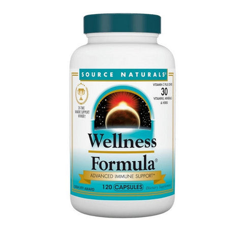 Source Naturals, Wellness Formula, 120 Caps Source Naturals