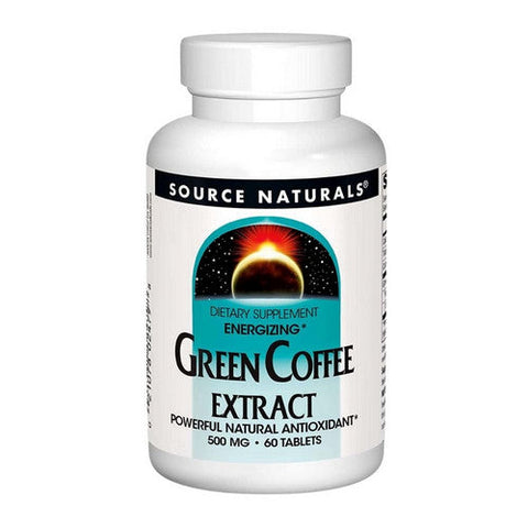 Source Naturals, Green Coffee, Extract 60 Tabs Source Naturals