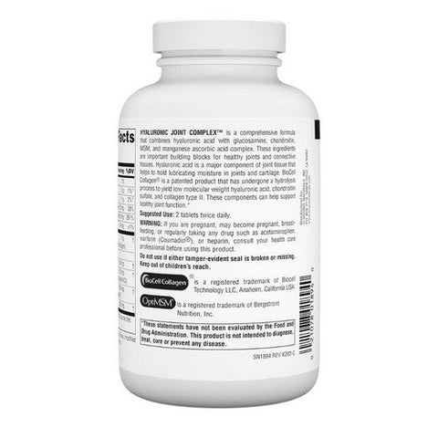 Source Naturals, Hyaluronic Joint Complex, 120 Tabs Source Naturals