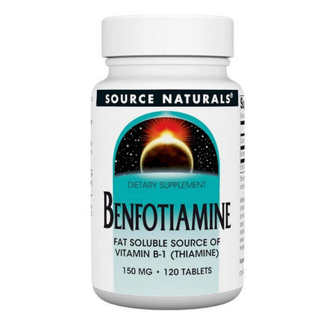 Source Naturals, Benfotiamine, 150 mg, 120 Tabs Source Naturals