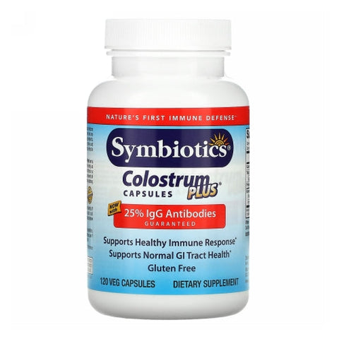 Symbiotics, Colostrum Plus W/bio-lipid, 120 Caps Symbiotics