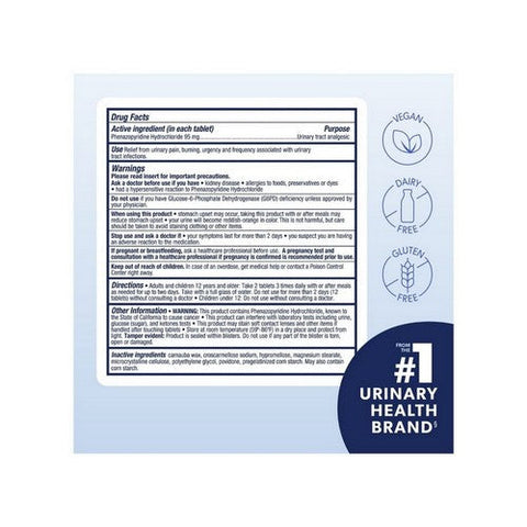 Azo, Urinary Pain Relief, Box Of 30 Azo