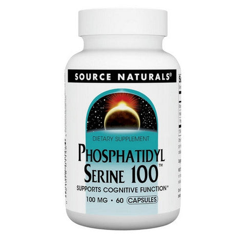 Source Naturals, Phosphatidyl Serine, 100 mg, 60 Caps Source Naturals