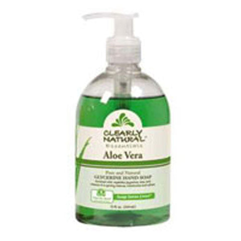 Clearly Natural, Liquid Soap With Pump, Aloe vera 12 Oz Clearly Natural