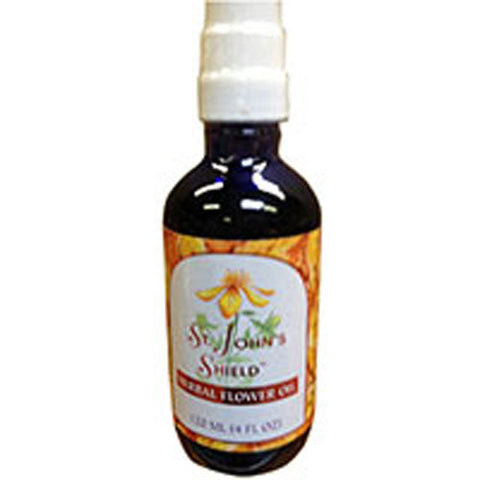 Flower Essence Services, St. Johns Shield Pump Top, 4 oz Flower Essence Services