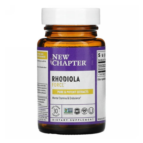 New Chapter, Rhodiola Force, 1000 Mg, 30 Caps New Chapter
